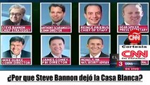 Ultimas noticias de EEUU, BANNON DEJA LA CASA BLANCA 19/08/2017