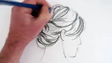 How to Draw Realistic Hair: Narrated Step by Step