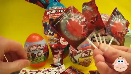 Marvel Spider-Man Surprise Egg Collection! Fun Egg Opening Party!