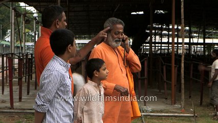 Harinath Goud pre-plans for the oncoming event of fish remedy with cop