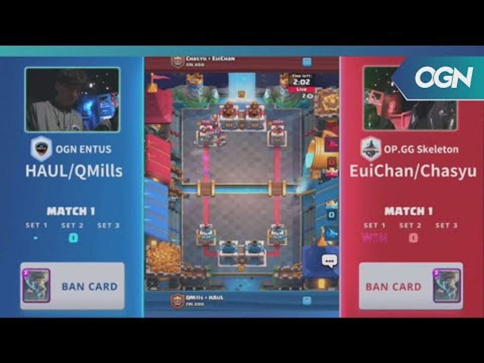 [하이라이트] OGN ENTUS vs OP.GG Skeleton 2set 180428...