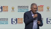 Başbakan Yıldırım, AK Parti İstanbul İl Kadın Kolları Kongresi'ne Katıldı