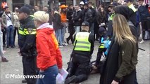 Koningsdag 2018 Arrestatie Op De Dam Amsterdam