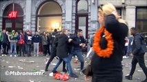 koningsdag 2018 Vechtpartij Op De Dam Amsterdam