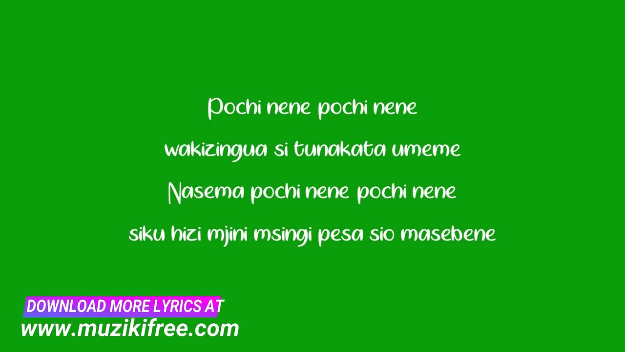 Ray Vanny Ft S2Kizzy - Pochi Nene Lyrics