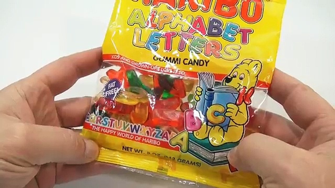 Haribo Alphabet Letters Gummi Candy - Eat Your Words!