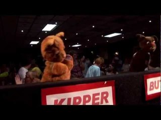 Sooty, Sweep and Soo perform 'We Are Family'