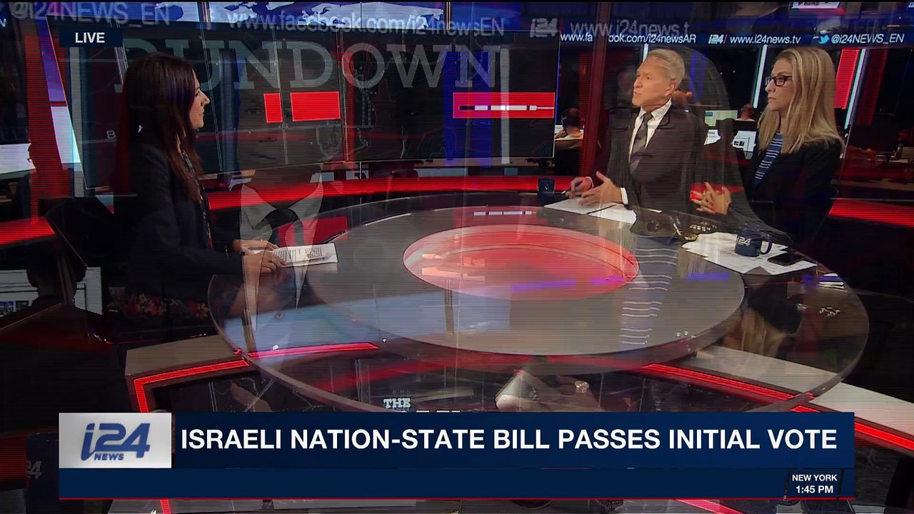 THE RUNDOWN | Israeli nation-state bill passes initial vote | Tuesday, May 1st 2018