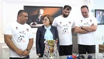 Avrupa şampiyonlarından Fatma Şahin’e ziyaret