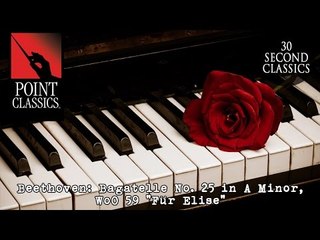 Beethoven: Bagatelle No. 25 in A Minor, WoO 59 "Für Elise"
