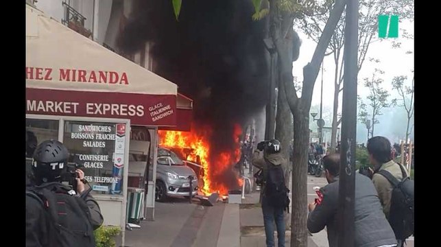 1er mai 2018: les débordements et les dégâts en marge de la manifestation résumés en deux minutes