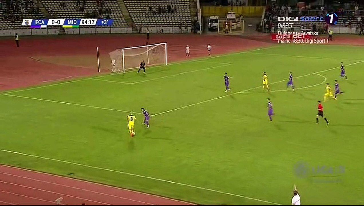 0-1 Goal Romania  Liga II - 01.05.2018 Arges Pitesti 0-1 CS Mioveni