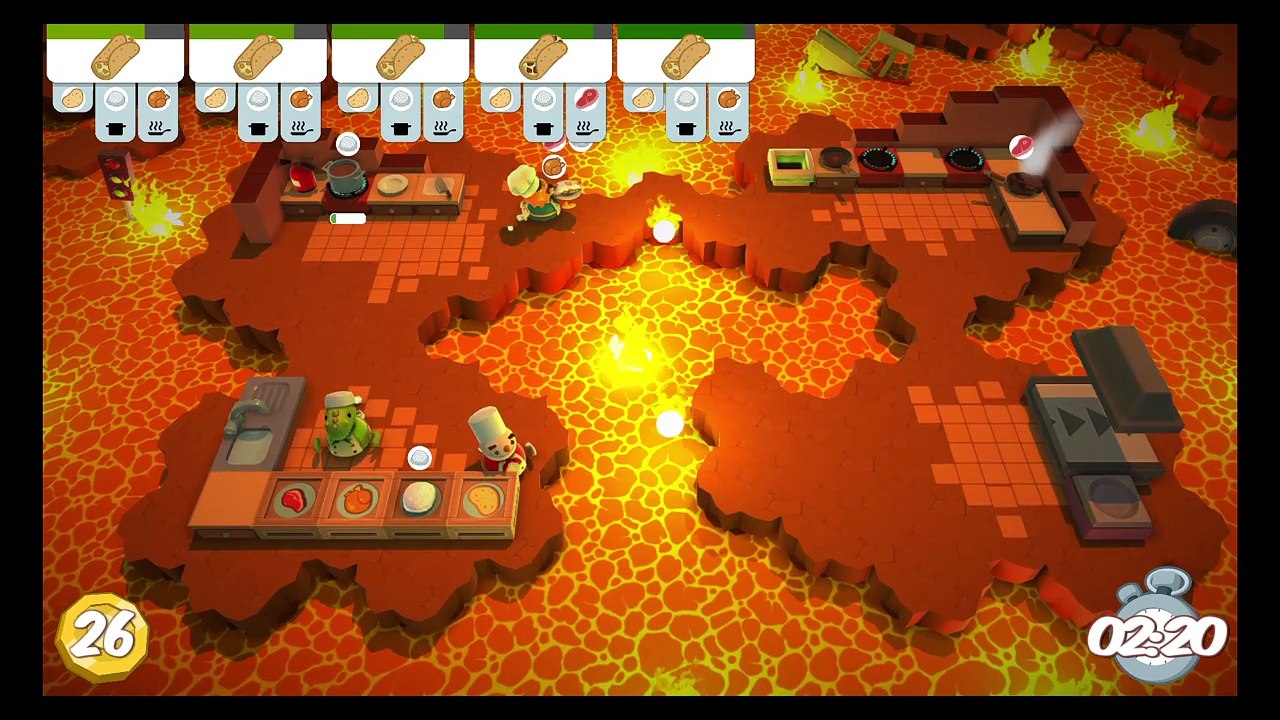 [Overcooked](5-2) 第二次應該有進步 April 18'