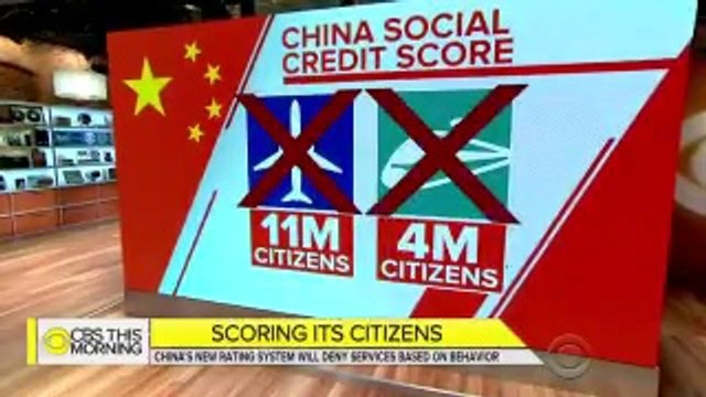 China's scary social credit score system