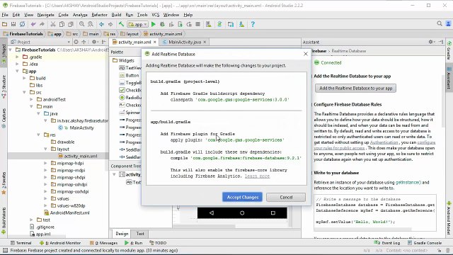 Realtime Database - Android Firebase Tutorial - Full Backend Course (Part - 6)