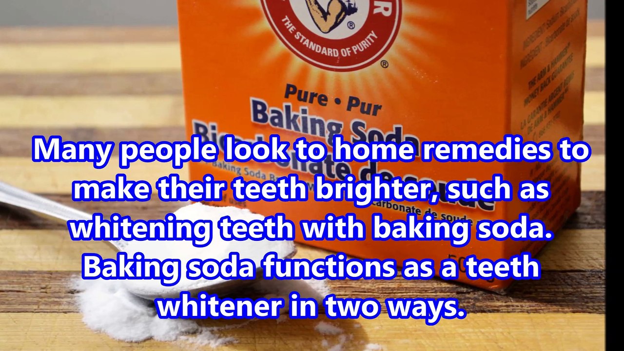 Teeth Whitening With Baking Soda Video Dailymotion