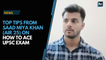 Top tips from Saad Miya Khan, ranked 25, on how to ace UPSC exam