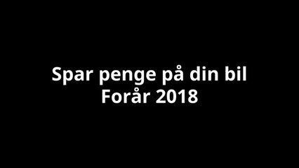 Autoværksted Ebeltoft - spar penge på din bil efter vinteren