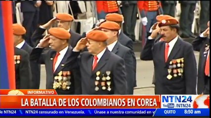 Veterano colombiano de la Guerra de Corea recuerda lo vivido y ve con esperanza la cumbre
