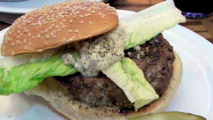 Bobby's Burger Palace - Caesar Burger - ATML (And That's My Lunch) #15