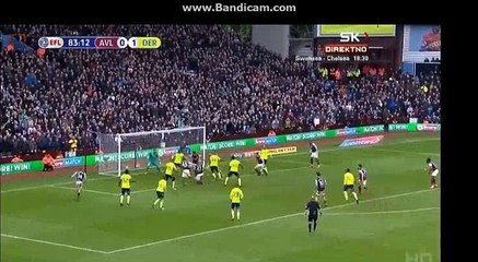 Grabban    Goal  HD   Aston Villa 1 - 1	 Derby  28-04-2018