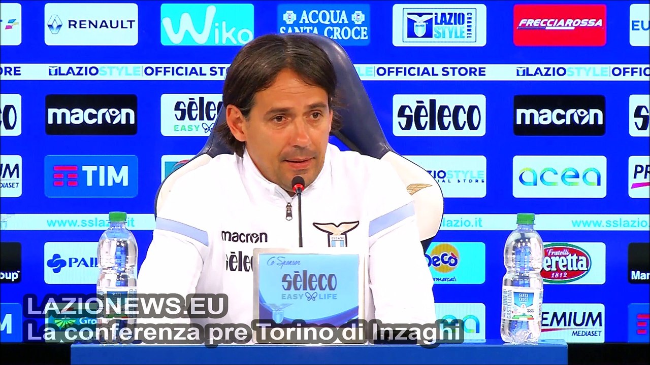 Torino-Lazio, la conferenza pre -partita di Inzaghi