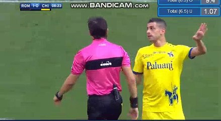 Patrik Schick Goal - Roma 1-0 ChievoVerona Serie A