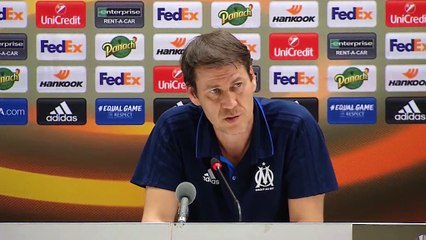 Rudi Garcia a parlé de la possible inexpérience de Salzbourg hier en conf de presse