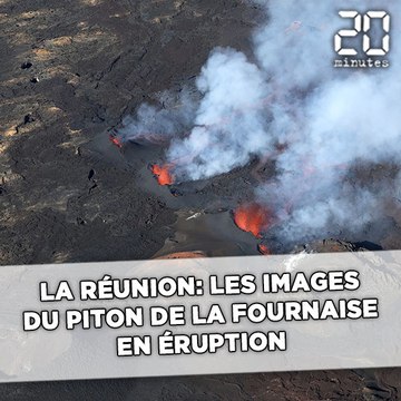 La Réunion: Les images du Piton de la Fournaise en éruption