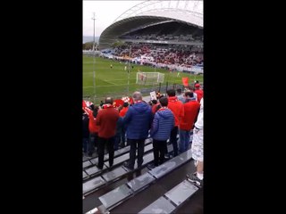 Ambiance lors du match Clermont vs Nîmes 28 04 2018