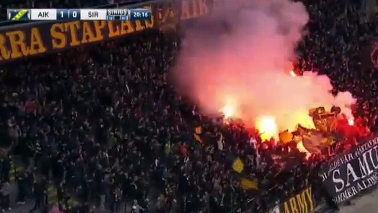 AIK 1:0 Sirius (Sweden. Allsvenskan. 27 April 2018)
