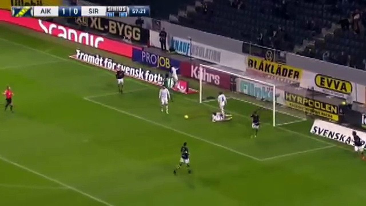 AIK 2:0 Sirius (Sweden. Allsvenskan. 27 April 2018)