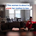 Surely she wasn’t expecting this reaction to her prank! 
