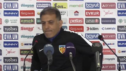 Kayserispor-Aytemiz Alanyaspor Maçının Ardından
