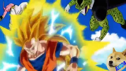 Goku Super Saiyan 3 Vs Perfect Cell