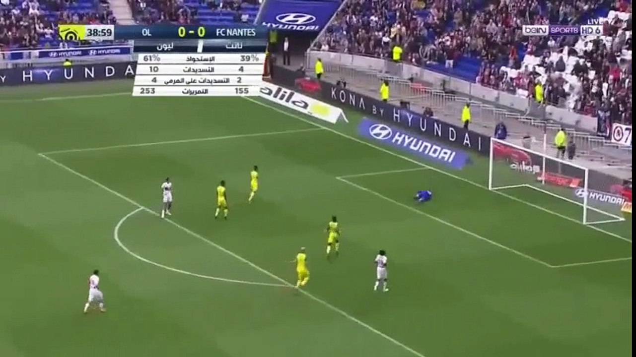 Lyon 2-0  FC Nantes/ French Ligue 28/04/2018