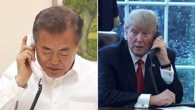 한미 정상 전화 통화...트럼프 아주 좋아지고 있다 / YTN