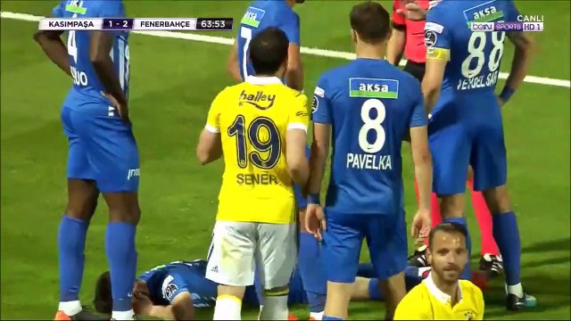 1-2 Şener Özbayraklı Amazing Goal Turkey Süper Lig - 28.04.2018 Kasımpaşa SK 1-2 Fenerbahçe SK