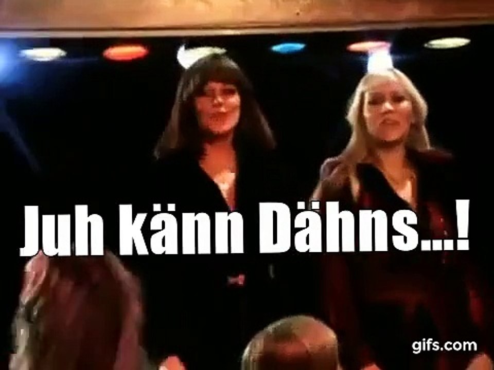 Abba - Dähnzing Wien (Misheard Lyric Denglish)