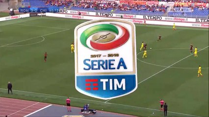 3-0 Stephan El Shaarawy Goal Italy  Serie A - 28.04.2018 AS Roma 3-0 ChievoVerona