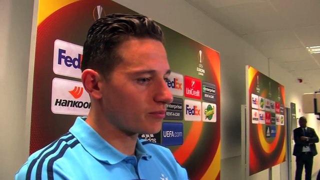 Florian Thauvin en zone mixte était heureux mais mesuré avant le match retour