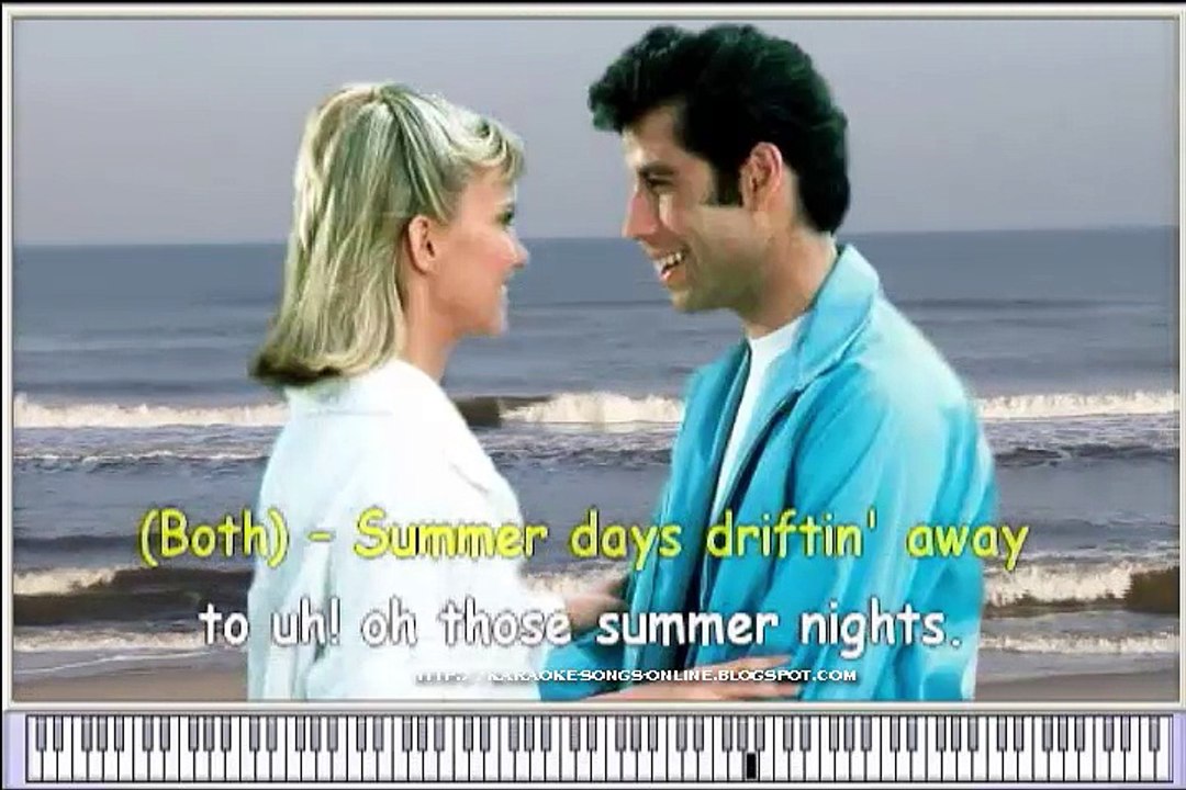Grease Olivia Newton John and John Travolta Karaoke Songs online