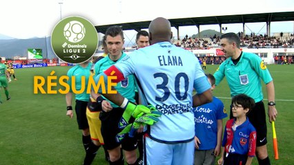 Gazélec FC Ajaccio - US Orléans (1-0)  - Résumé - (GFCA-USO) / 2017-18