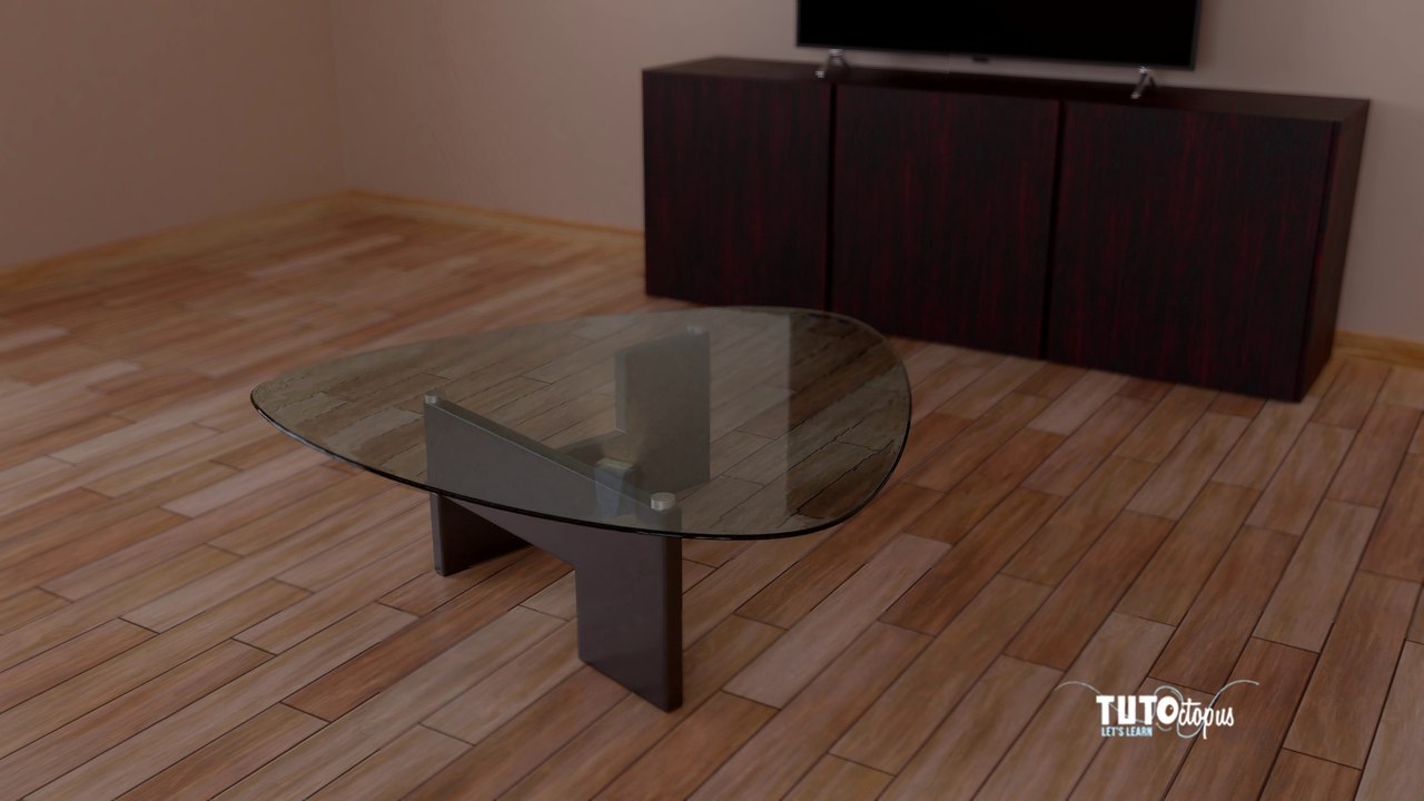 Tutoriel Blender - Modéliser une table de salon