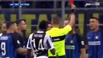 Inter vs Juventus Matias Vecino RED CARD -  28-04-2018