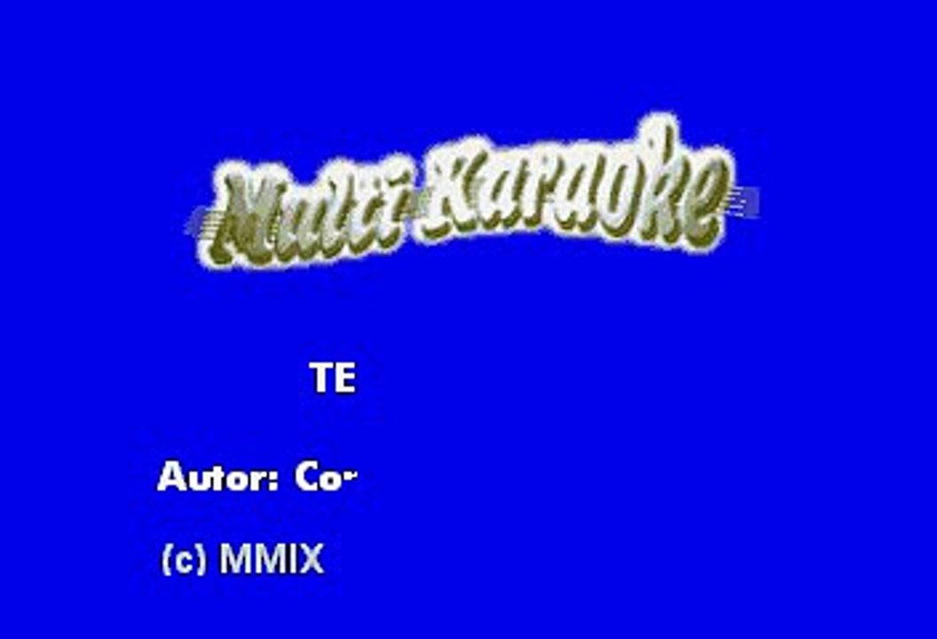 El Tigrillo Palma - Tengo Miedo (Karaoke)