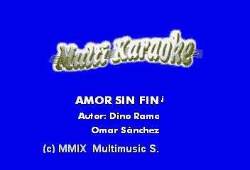 Emmanuel - Amor sin final (Karaoke)