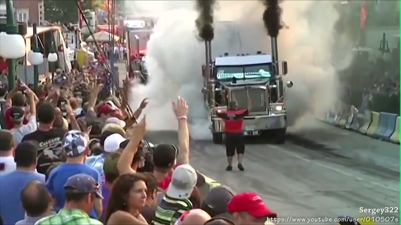 Impresionante Carreras o Picadas de camiones truck race