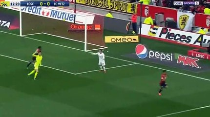 All goals Lille 3-1 Metz - Buts & résumé