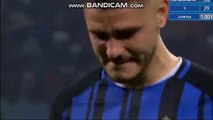 Mauro Icardi cries after losing Inter 2-3 Juventus  28-04-2018